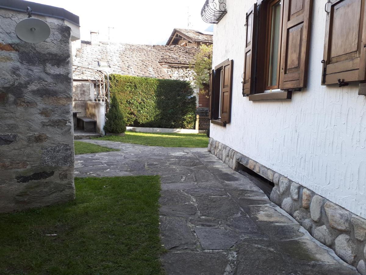 Ferienwohnung Il Borghetto Chiavenna Exterior foto