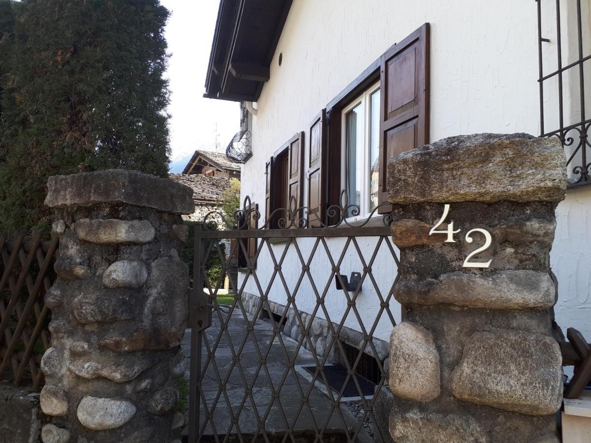 Ferienwohnung Il Borghetto Chiavenna Exterior foto